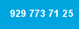 929 773 71 25 929 773 71 25